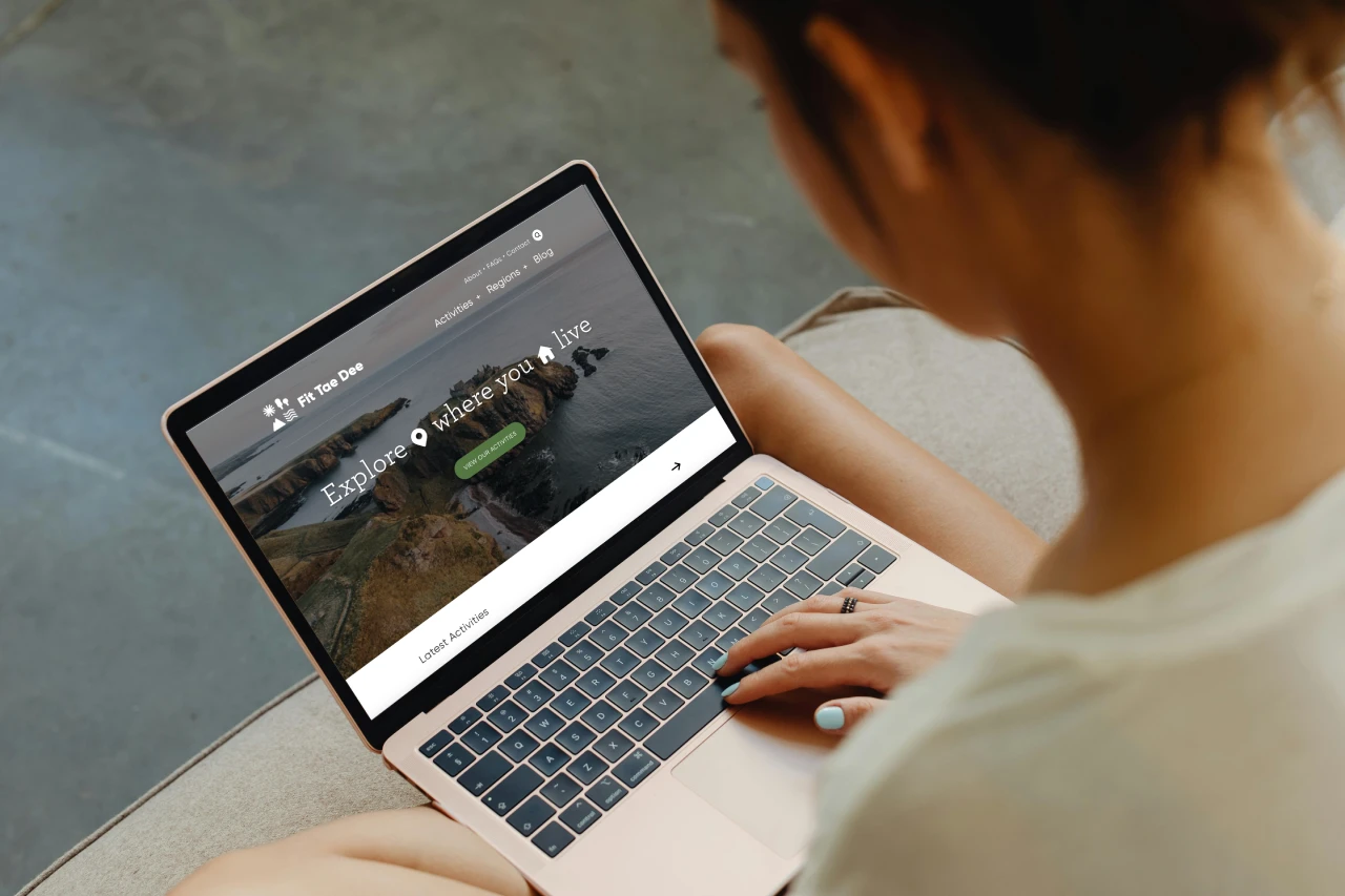 Fit Tae Dee website example of headless Craft CMS