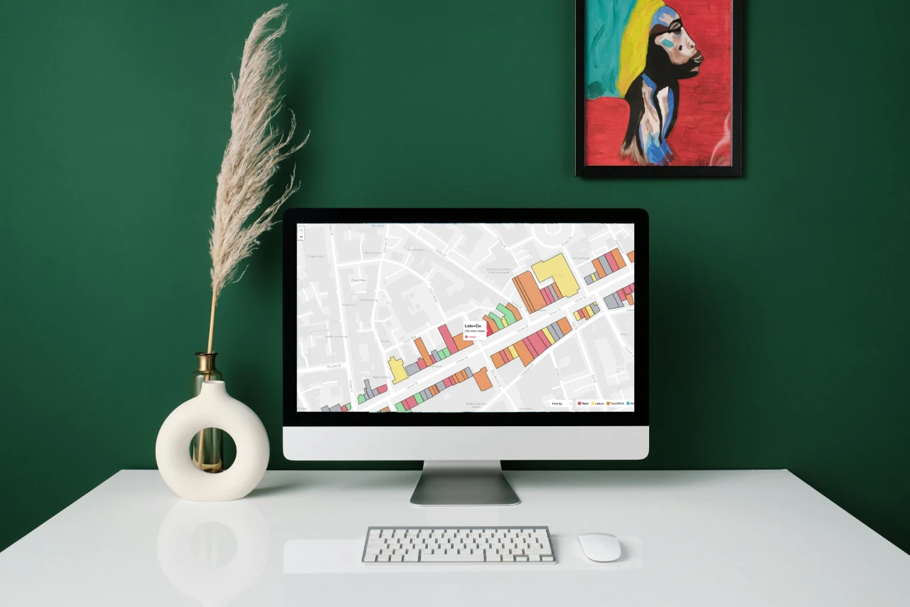 Union Street Aberdeen Maps website development